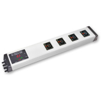 Expert Power Control 1202-4 4-fach schaltbare Steckerleiste mit IEC C13 Lock Ports von Gude