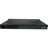 EPC-8291-1 Schaltbare 19 Zoll IP-PDU für AC/DC Spannungsversorgung von Gude Ausgänge