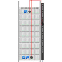 Expert Power Control 87-1310 30-fach schaltbare IP Steckdosenleiste von Gude Anwendungsdiagramm