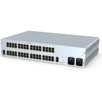 ControlCenter-Compact 64C KVM Matrixsystem mit 64 RJ45-Buchsen von Guntermann & Drunck.