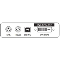 DVI-CPU Standard Single-Link DVI Rechnermodul von Guntermann und Drunck Zeichnung