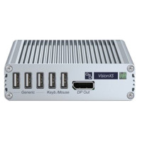 VisionXS-IP-CON-C-DP-HR CATx IP KVM Extender Arbeitsplatzmodul von Guntermann und Drunck