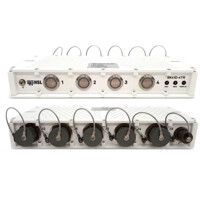 Vorder- und R&uuml;ckseite des SK41D-4TR Secure 4-Port HDMI KVM Switch von High Sec Labs