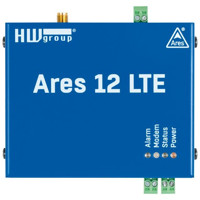 Ares 12 LTE industrielle Überwachungseinheit mit LTE und GSM Kommunikation von HW Group von oben