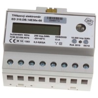 ED 310.DB HWG - dreiphasiger direkter Stromverbrauchszähler Dreiphasiger, direkter, statischer Stromverbrauchszähler ovn ZPA für HWg-PWR von HW group.