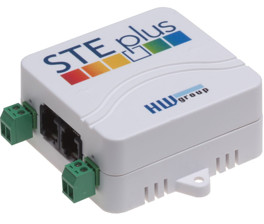 HWg-STE Plus Ethernet Thermo-/ Hygrometer von HW-Group inkl. 2 Trockenkontakte.
