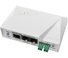 HWg-STE2-R2 WiFi/Ethernet Thermo-/Hygromerter mit 2x DI und bis zu 5x 1-Wire und 1-Wire UNI Sensoren von HW group