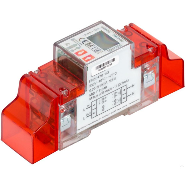 Meter 1f PRO2-Mb 100A M-BUS Single-Phase 100A Stromzähler mit einer M-BUS Schnittstelle von HW group