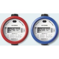 Kalt- und Warmwassermenge Zähler mit Wireless M-Bus von Kamstrup für HWg-PWR.