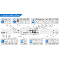 Interfaces der Perseus Energy 285 LAN/LTE Monitoring Lösung für Hutschienen Montage von HW group