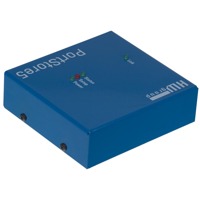 PortStore5 von HW group verbindet einen Full RS-232 Port mit einem Netzwerk und speichert die übertragenen Daten lokal.