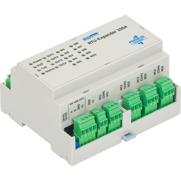 RTU-Expander 1004 HW group Perseus Erweiterung mit 10x digitalen Eing&auml;ngen und 4x digitalen Ausg&auml;ngen