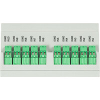 RTU-Expander 1004 HW group Perseus Erweiterung mit 10x digitalen Eing&auml;ngen und 4x digitalen Ausg&auml;ngen von oben
