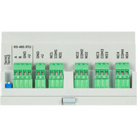 RTU-Expander 1004 HW group Perseus Erweiterung mit 10x digitalen Eing&auml;ngen und 4x digitalen Ausg&auml;ngen von unten