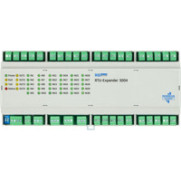 Vorderseite des RTU-Expander 3004 Perseus RTU Erweiterungsmodul von HW group