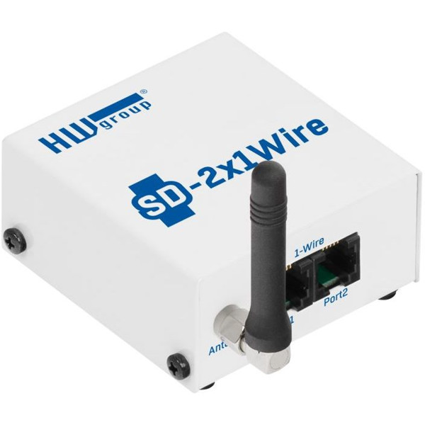 SD-2x1Wire SensDesk Sensor mit Temperatur und Luftfeuchtigkeit Überwachung von HW Group
