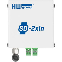 SD-2xIn Überwachungslösung mit 2 digitalen Eingängen, Ethernet, PoE und WIFI von HW Group von oben