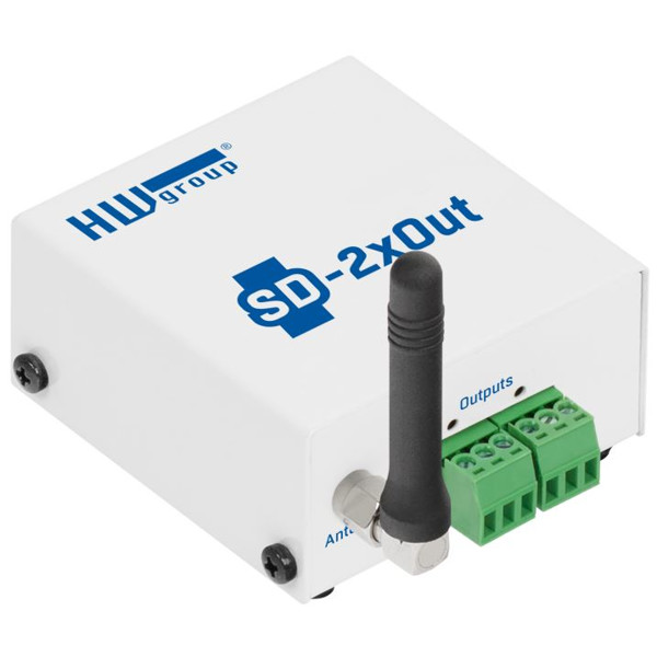 SD-2xOut Monitoring Lösung über SensDesk mit PoE, WLAN und Ethernet von HW Group