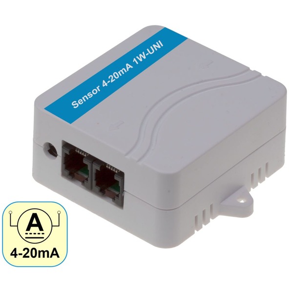 Signalconverter von HW group für externe Sensoren mit 4-20mA Ausgangssignal.