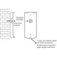 SS14-v2 Vibrationssensor mit einem kompakten IP30 ABS Gehäuse von HW group Montage