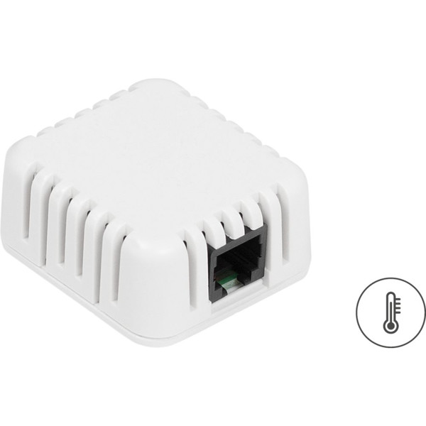 Temp HomeBox Indoor Temperatursensor mit einem 1-Wire RJ11 Port von HW group