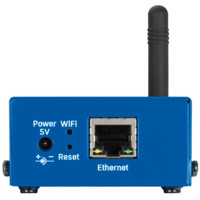 WLD2 Wasserdetektor mit 4x Sensorkabeln, WiFi und Ethernet für Leckageüberwachung von HW Group Front