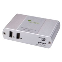 USB 2.0 Ranger 2212 von Icron ist ein Dual Port USB Extender über CAT 5e.
