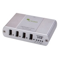 USB 2.0 Ranger 2224 von Icron ist ein 4 Port USB Extender über Glasfaser auf 500m.