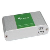 USB 2.0 Ranger 2304 von Icron ist ein USB Extendeer über CAT 5e mit 4 Ports auf 100m.