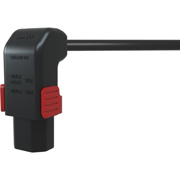 C13 IEC Lock Gewinkelt Rewireable abgewinkelter C13 Stecker BellEquip