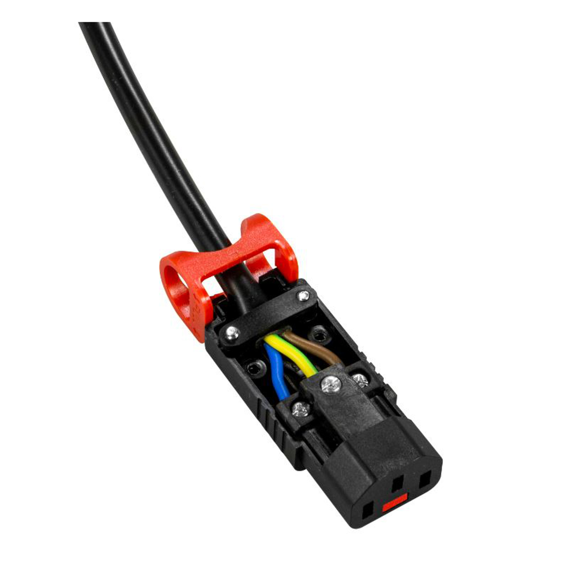 C13 IEC Lock+ Rewirable Montagestecker BellEquip