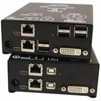 Draco Compact Ihse DVI USB KVM Extender CATx Glasfaser