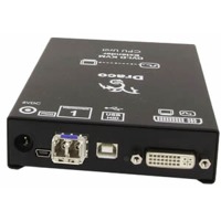 Draco Compact Ihse DVI USB KVM Extender CATx Glasfaser