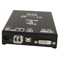 Draco Compact Ihse DVI USB KVM Extender CATx Glasfaser