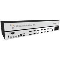 Draco Multiview 4K60 Multiviewer für das Darstellen von bis zu 4 Single- oder Dual-Head Signalen von Ihse Draco Multiview 4K60 Multiviewer für das Darstellen von bis zu 4 Single- oder Dual-Head Signalen von Ihse