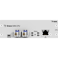 Draco SIRA CPU Secure IP Extendermodul mit Ethernet oder Glasfaser Anschlüssen von IHSE L488-BIPSR