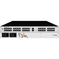 Draco tera flex Custom Serie modulare KVM Matrix Switches mit CATx oder Glasfaser Ports von IHSE