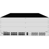 K480-C24F16-4RU modularer Matrix KVM Switch mit 24 CATx und 16 Glasfaser Ports (1G) von IHSE