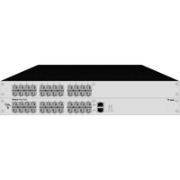 K480-F48 Matrix KVM Switch mit 48 Single- oder Multi-Mode Glasfaser Ports von IHSE