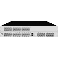 K480-F64 Matrix KVM Switch mit 64 Single- oder Multi-Mode Glasfaser Ports von IHSE