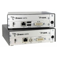 Draco vario Dual-Head/Dual Link Ihse Dual Head Dual Link DVI KVM USB Extender CATx Glasfaser