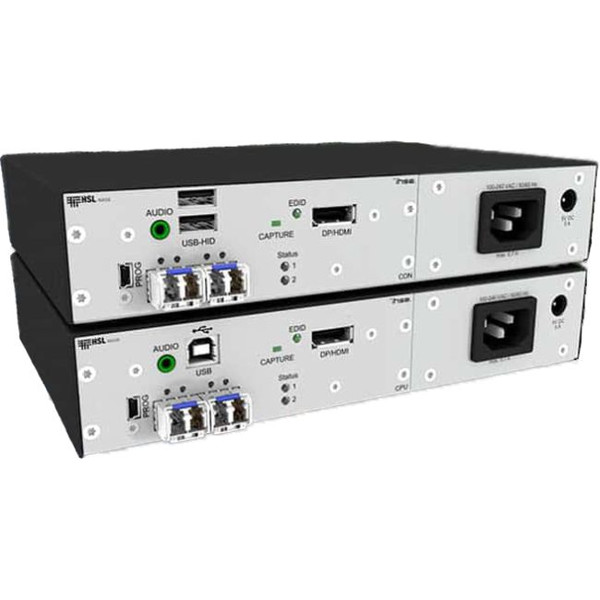 Draco vario KVMA isolierter Secure KVM Extender mit NIAP PP 4.0 und CC EAL4+ von Ihse