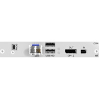 R490-BPHXL Draco Vario Ultra DP 1.2 CON Modul mit 1x Glasfaser, 1x DisplayPort 1.2, 2x USB-HID Anschlüssen und 1x lokalen Eingang von Ihse