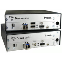 Draco Vario Ultra HDMI 2.0 KVM Extender mit Auflösungen bis 4096 x 2160 bei 60 Hz von Ihse