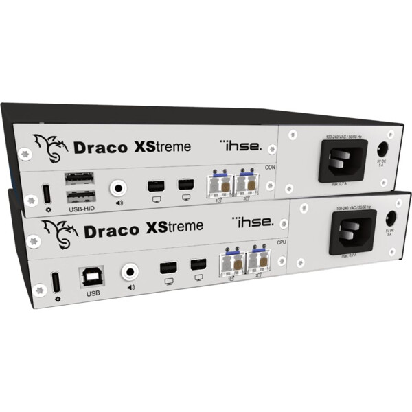 Draco XStreme Ihse 4K60 DisplayPort KVM Extender