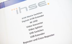 IHSE produziert seit mehr als 30 Jahren hochentwickelte KVM-Produkte und zählt zu den weltweit führenden Herstellern von KVM Switches und KVM Extendern.