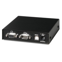 SD-VUE/5x von Ihse ist ein VGA Extender über CATx mit Audio, USB und RS232 Übertragung auf bis zu 50m.