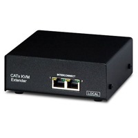 SDBX Ux von Ihse ist ein VGA Extender mit USB, Audioübertragung und RS232 über CATx bis 300m.