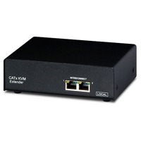 SDBX Ux von Ihse ist ein VGA Extender mit USB, Audioübertragung und RS232 über CATx bis 300m.