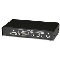 SDBX von Ihse ist ein VGA Extender mit Audio, PS/2 und RS232 über CATx bis 300m.